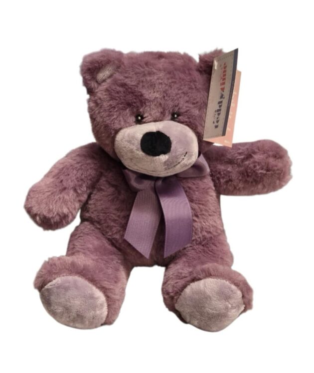 Dusty purple Teddy Time Quality  Plush  ( 20 cm )