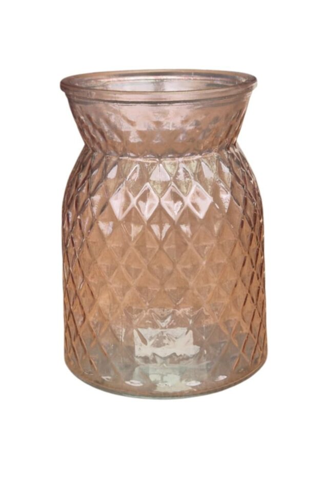 Glass Ann Possy Bottle Light Pink