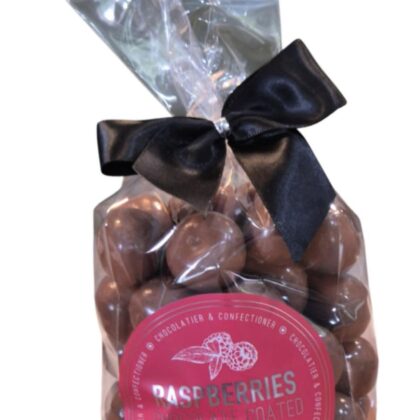raspberries chocolate coated chocamama